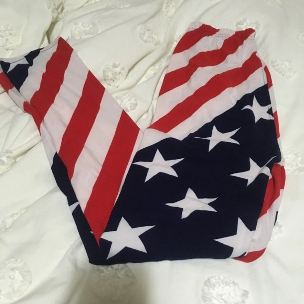 American flag women’s leggings